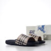 BURBERRY CHECK DIVE SLIDES - BSD018