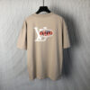 LV EMBELLISHED GRAPHIC COTTON T-SHIRT - LS080