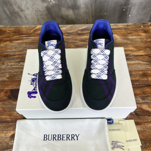 BURBERRY CHECK TERRACE SNEAKERS - BBR036