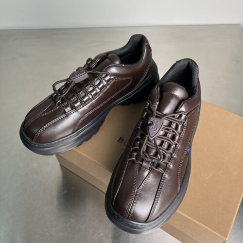 BURBERRY LEATHER SCOOT SHOES - BBR049
