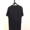 LV GRAPHIC JACQUARD SHORT-SLEEVED CREWNECK - LS087