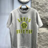 LV EMBELLISHED SHORT-SLEEVED COTTON CREWNECK - LS069