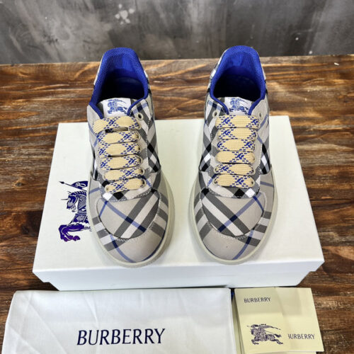 BURBERRY CHECK TERRACE SNEAKERS - BBR037