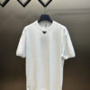 PRADA WHITE COTTON T-SHIRT - PS004