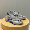 BURBERRY CHECK KNIT NEPTUNE SNEAKERS - BBR045