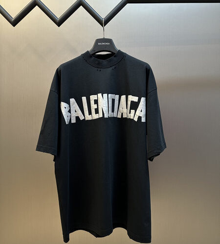 BALENCIAGA TAPE TYPE T-SHIRT - BS054