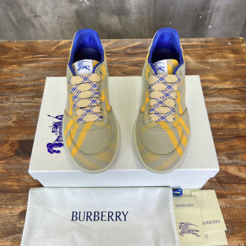 BURBERRY CHECK TERRACE SNEAKERS - BBR039