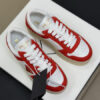 PRADA DOWNTOWN BOLD NAPPA LEATHER AND SUEDE SNEAKERS - PRS083