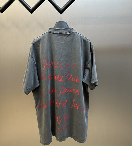 BALENCIAGA LIPSTICK VALENTINES T-SHIRT - BS084