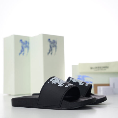 BURBERRY CHECK SLIDES - BSD011