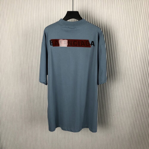 BALENCIAGA TAPED BALENCIAGA BACK T-SHIRT - BS053