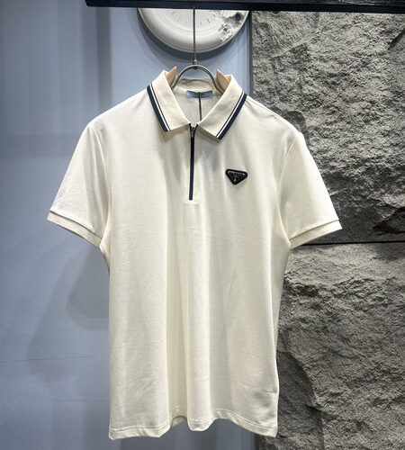 PRADA COTTON POLO SHIRT - PS012