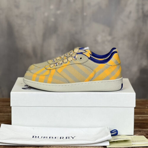 BURBERRY CHECK TERRACE SNEAKERS - BBR039