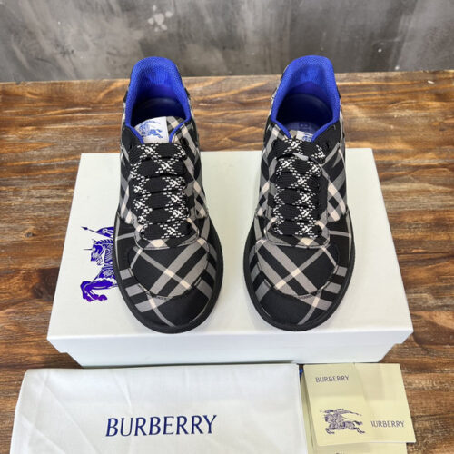 BURBERRY CHECK TERRACE SNEAKERS - BBR035