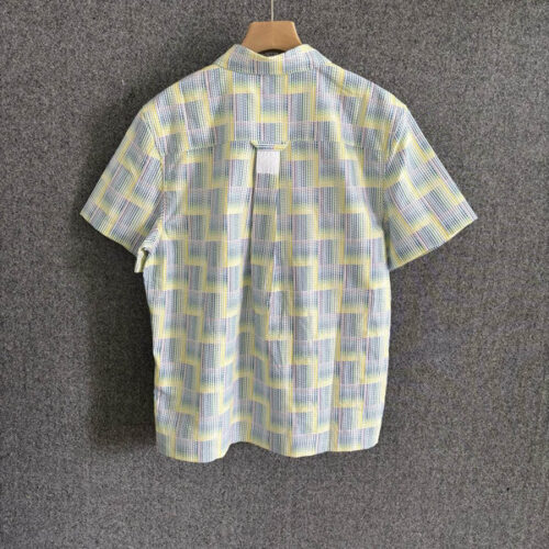 LV GRAPHIC PRINTED SHORT-SLEEVED SHIRT - LS072
