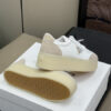 PRADA DOWNTOWN BOLD NAPPA LEATHER AND SUEDE SNEAKERS - PRS081