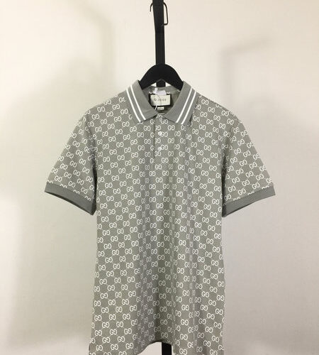 GUCCI GG COTTON POLO SHIRT - GS046