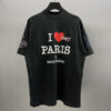 BALENCIAGA OVERLAYER POLITICAL CAMPAIGN T-SHIRT - BS064