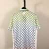 LV DAMIER GRADIENT PRINTED SILK POLO SHIRT - LS068