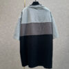 BALENCIAGA UNITY SPORT T-SHIRT LARGE FIT IN HEATHER GREY - BS059