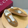 GUCCI G75 SNEAKER SUEDE - GCC211