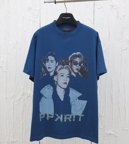 BALENCIAGA PP KRIT OVERSIZED T-SHIRT - BS087